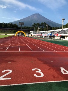 富士山見えてます！