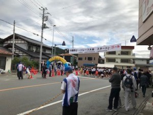 スタート、ゴール地点の様子